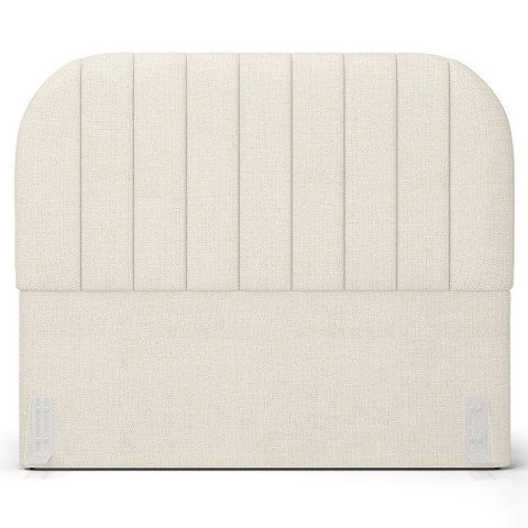 Cabeceira Cama Box King Estofada Orgânica 195cm Alice W01 Linho Champagne - Lyam Decor