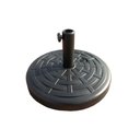 Ver imagem 1 de Base para Ombrelone Central Fratini Quadrado em Plástico (hdpe) Cor Preto