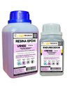Ver imagem 3 de Resina Epóxi + Endurecedor Vr100 Uv 0,750kg Baixa Espessura