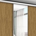 Ver mais imagens de Guarda Roupa Casal 4 Espelhos 3 Portas de Correr 4 Gavetas Max Plus Espresso Móveis