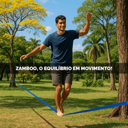 Slackline Zamboo Kit ExtremeLine 30m x 50mm Azul Com Catraca Reforçada, BackUp e Protetores Suporta  - 9