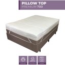 Ver mais imagens de Pillow Top Viúva Dupla Face 200 Fios 6cm 700g/m² 128x188cm Branco