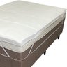 Pillow Top Viúva Dupla Face 200 Fios 6cm 700g/m² 128x188cm Branco - 4