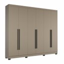 Ver imagem 2 de Guarda-Roupa Casal 6 Portas 3 Gavetas Essence Yescasa