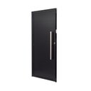 Ver imagem 3 de Porta de Alumínio Lambri 210x100cm Batente 4cm Ultra Ramassol Abertura Esquerda Preto