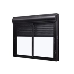 Janela de Aluminio Veneziana com Persiana Integrada 120x150cm 2 Folhas Moveis Ultra Ramassol - 7