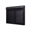 Ver imagem 1 de Janela de Aluminio Veneziana com Persiana Integrada 120x150cm 2 Folhas Moveis Ultra Ramassol Preto
