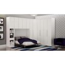 Ver imagem 4 de Modulo Para Guarda Roupa Com 6 Portas E 6 Gavetas Branco