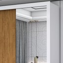 Ver mais imagens de Guarda Roupa Solteiro 4 Espelhos 2 Portas de Correr Roma New Espresso Móveis