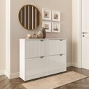 Ver imagem 1 de Sapateira para Quarto 24 Pares 110cm Porto Politorno Móveis