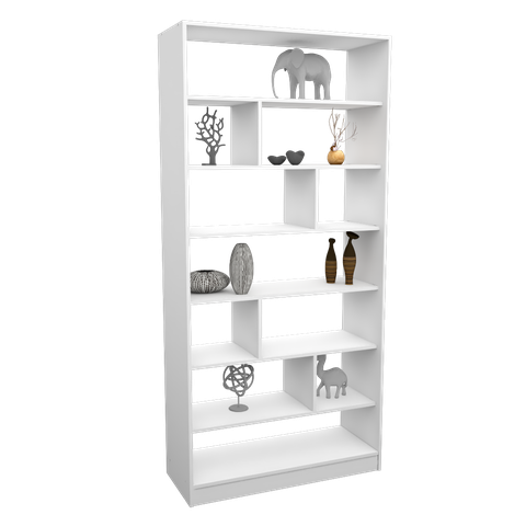 ESTANTE PARIS M4.2020.B MDF S FUNDO (QUARTO, SALA, ORGANIZA) MUNDI MOVEIS