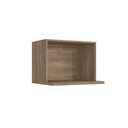 Ver imagem 1 de Armário Aéreo Cozinha Modulado Maxxi G738 Nicho Suporte P/ Microondas 60cm Nogal - Kappesberg