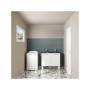 Ver imagem 2 de Gabinete com Tanque para Lavanderia - Branco - 2 Portas - 100x50cm 100% Aço - Venus - Cozimax