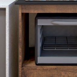 Balcão para Cooktop 4 Bocas 2 Nichos para Forno Turim  - 8