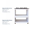 Ver imagem 4 de Balcão para Cooktop 5 Bocas 2 Nichos para Forno Turim