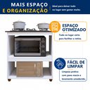 Ver imagem 6 de Balcão para Cooktop 5 Bocas 2 Nichos para Forno Turim