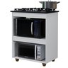 Balcão para Cooktop 5 Bocas 2 Nichos para Forno Turim - 2