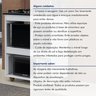 Balcão para Cooktop 5 Bocas 2 Nichos para Forno Turim - 10