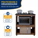 Ver mais imagens de Balcão para Cooktop 5 Bocas 2 Nichos para Forno Turim