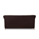 Ver imagem 5 de Sofá 3 Lugares Pé de Madeira Julieta 220 Cm Suede Café S04 - D'Rossi