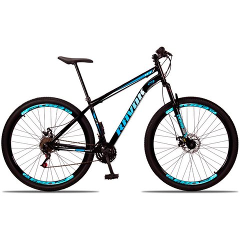 Bicicleta Aro 29 Suspensão Shimano Bike 21 Marchas Aço:azul