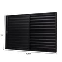 Ver imagem 4 de Janela de Aluminio Veneziana 100x150cm 3 Folhas Vidro Liso Ultra Ramassol