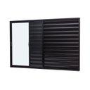 Ver imagem 4 de Janela de Alumínio Veneziana 100x150cm 3 Folhas Vidro Liso Ultra Ramassol