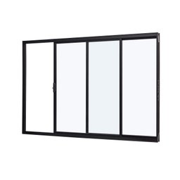 Janela de Aluminio de Correr Lateral 100x120cm 2 Folhas Vidro Liso Ultra Ramassol - 2