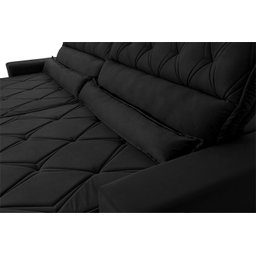 Sofá Retrátil Reclinável 230cm Ascari Suede Velut com molas Ensacadas - King House - 6