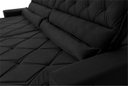 Ver imagem 7 de Sofá Retrátil Reclinável 230cm Ascari Suede Velut com molas Ensacadas - King House