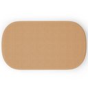 Ver imagem 6 de Kit 02 Puffs Decorativos Orgânicos para Living Quarto 100cm Doha W01 Bouclê Mostarda - Lyam Decor