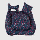 Ver imagem 1 de Cama Pet Gorgopet Extra Grande Quadrada Impermeável: Spot Azul Marinho