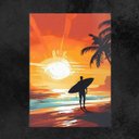 Ver imagem 2 de Placa Decoração Surf Praia Sol Mar Enfeite Deparede