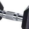 Halter Dumbell Sextavado Ahead Sports As2102 50kg Preto - 3