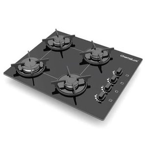 Fogão Cooktop a Gás Ultra Chama Chef 4 Bocas Bivolt Chamalux