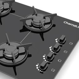 Fogão Cooktop a Gás Ultra Chama Chef 4 Bocas Bivolt Chamalux - 2