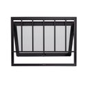 Ver imagem 3 de Janela de Aluminio Maxim-Ar 60x80cm com Grade e Vidro Boreal Ultra Ramassol