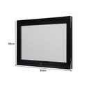 Ver imagem 4 de Janela de Aluminio Maxim-Ar 80x60cm Vidro Boreal Ultra Ramassol Preto
