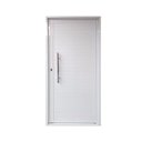 Ver imagem 1 de Porta de Alumínio Com Puxador Lado Direito 210x80cm Branco Allo Esquadrias