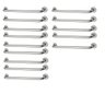 Alça de Apoio Barra 70cm Inox Kit 14 Unidades Cadeirante Idoso Corrimao Banheiro Box Segurança Supor - 1
