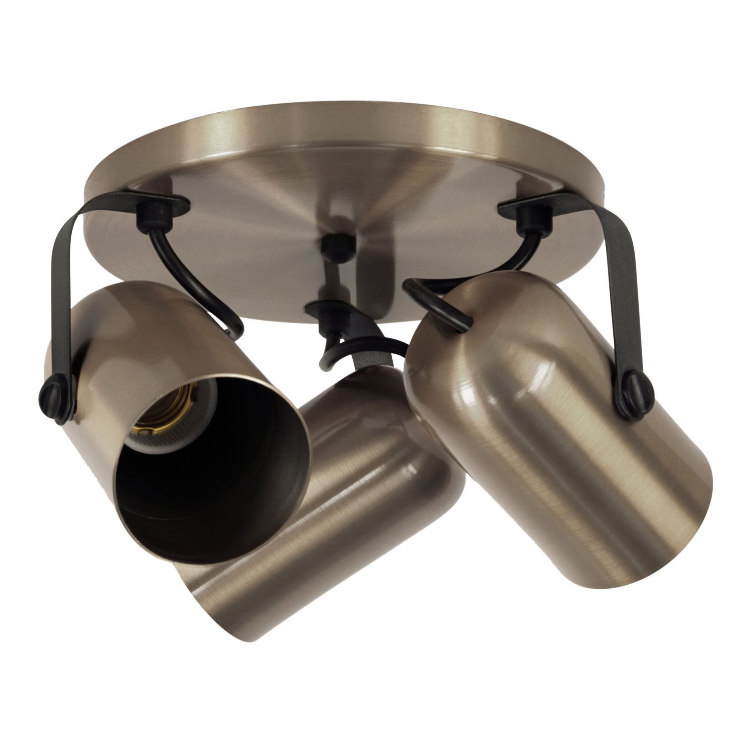 Luminária Teto 3 Spots Direcionáveis Focus Fit Prelúdio MadeiraMadeira