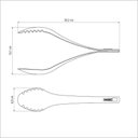 Ver imagem 5 de Pegador para Salada Tramontina Verano em Nylon Ônix Tramontina