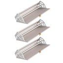 Ver imagem 5 de Sapateira Vertical Armário Organizador 03 Portas para 18 Pares de Calçado Bege Dunas