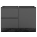 Ver imagem 7 de Balcao para Pia 1p 3g 120 Cm Etti 12551 Grafite Pln