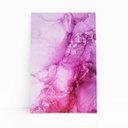 Ver imagem 1 de Tons de Roxo e Rosa Abstrato Tinta Quadro Canvas 120x80cm