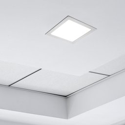 Painel LED Taschibra 18w Lux Quadrado Embutir 4000k Taschibra - 1
