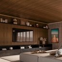 Ver imagem 4 de Painel Ripado Laminado de EVA Autocolante RPDOL 10cm Linha Madeto Nogueira Natural 2,5 METROS RPDOL