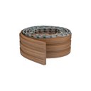 Ver imagem 1 de Painel Ripado Laminado de EVA Autocolante RPDOL 10cm Linha Madeto Nogueira Natural 2,5 METROS RPDOL