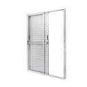 Ver imagem 3 de Porta de Aluminio Balcão 210x160cm 3 Folhas Vidro Liso e Batente 12,2cm Cristal Ultra Ramassol