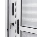 Ver imagem 5 de Porta de Aluminio Balcão 210x160cm 3 Folhas Vidro Liso e Batente 12,2cm Cristal Ultra Ramassol